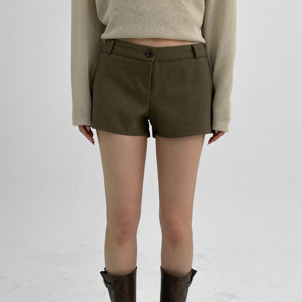 Blackup Shukun Micro Daily Short Pants in Khaki